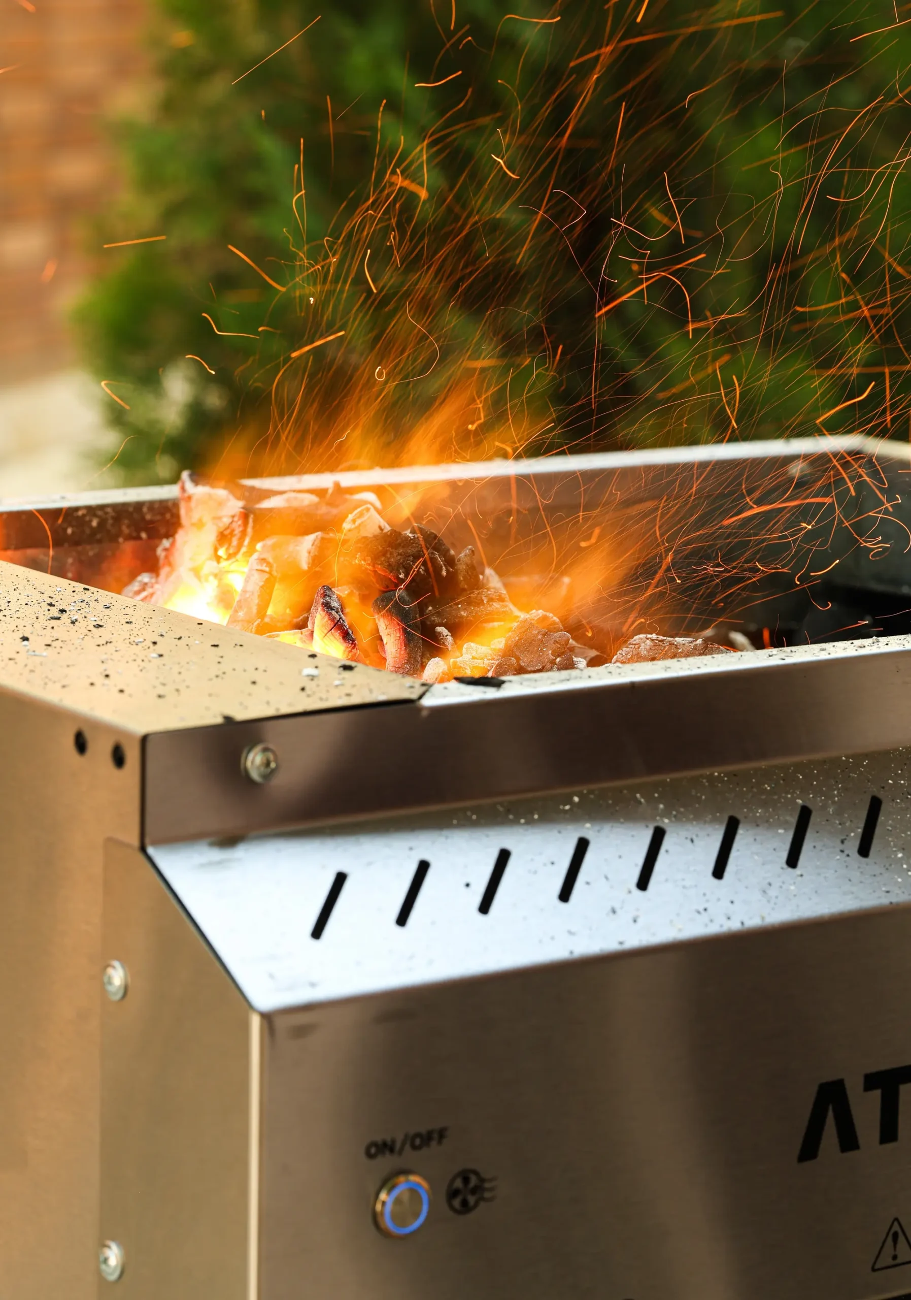 کباب پز ذغالی توربو فن دار