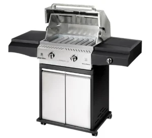 باربیکیو-گازی-افروزش-اکو103-درب-ذوزنقه-ای-استیل