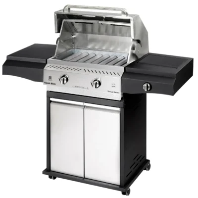 باربیکیو-گازی-افروزش-اکو103-درب-ذوزنقه-ای-استیل