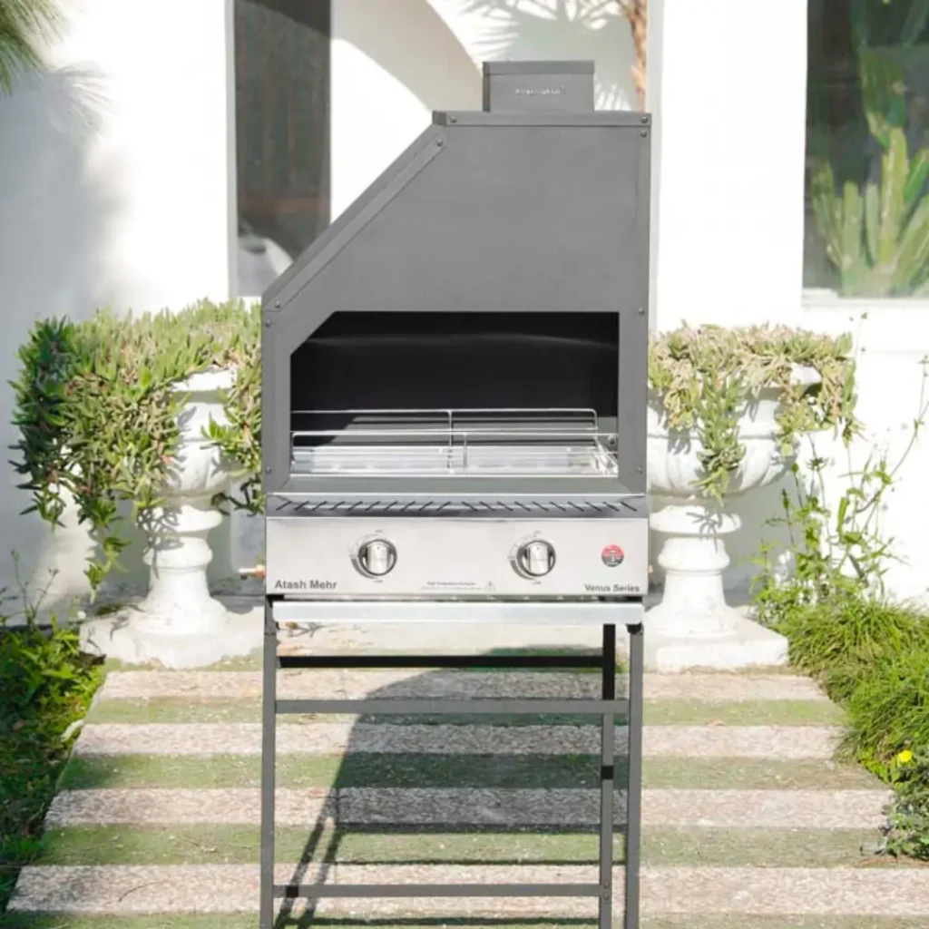 انتخاب کباب پز گازی استیل