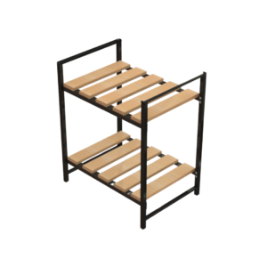 طبقه چوبی پایه کباب پز