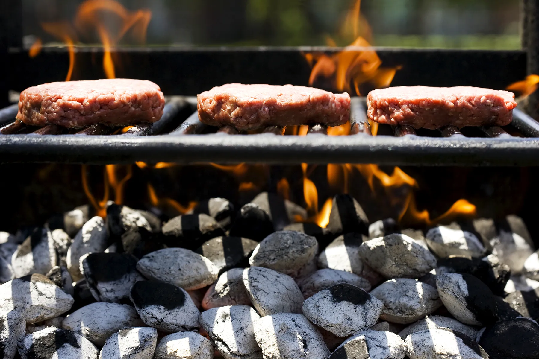 گریل ذغالی یا گازی