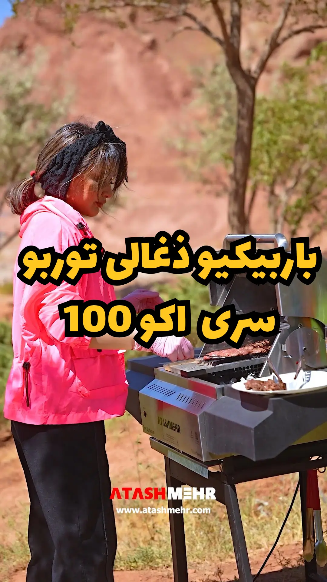 ویدئو باربیکیو ذغالی اکو 100